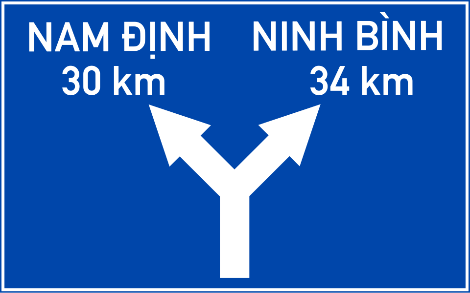 Biển I.414a Chỉ hướng đường