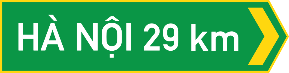 Biển I.415 Mũi tên chỉ hướng đi